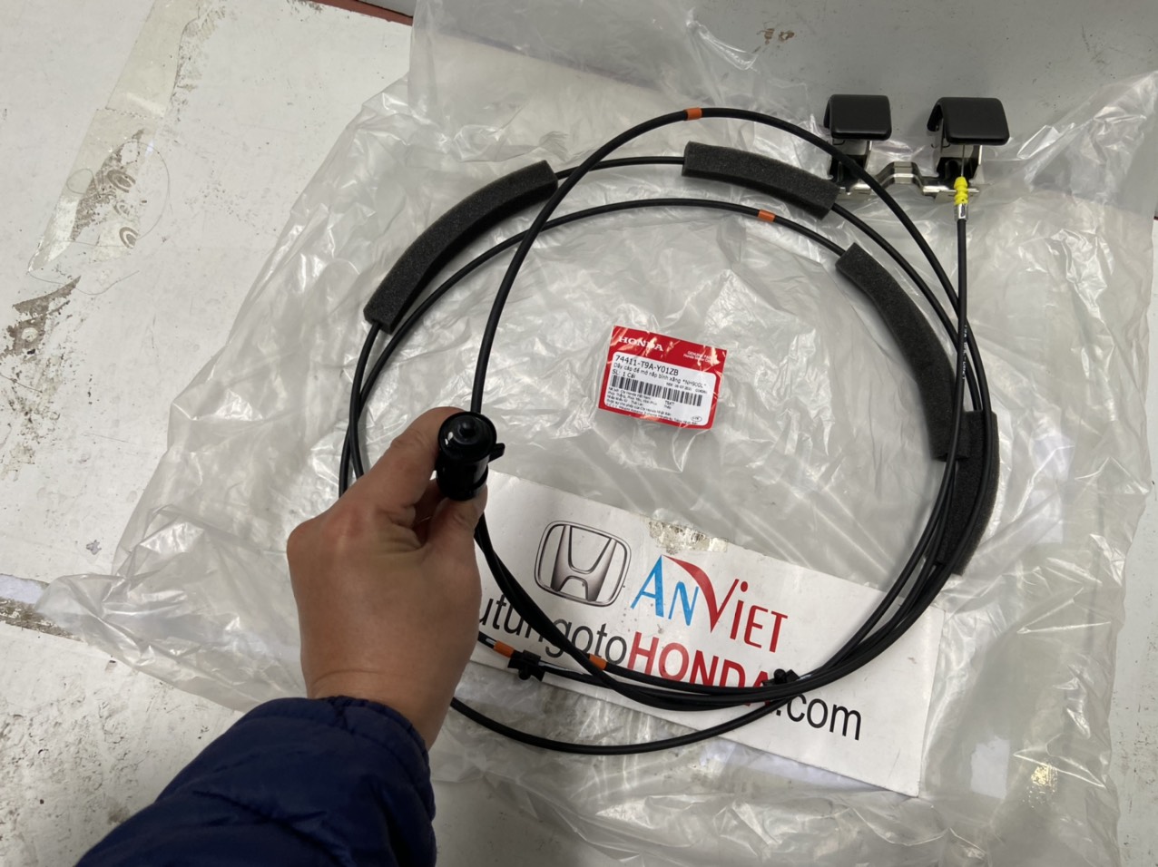 Dây cáp mở nắp bình xăng Honda City